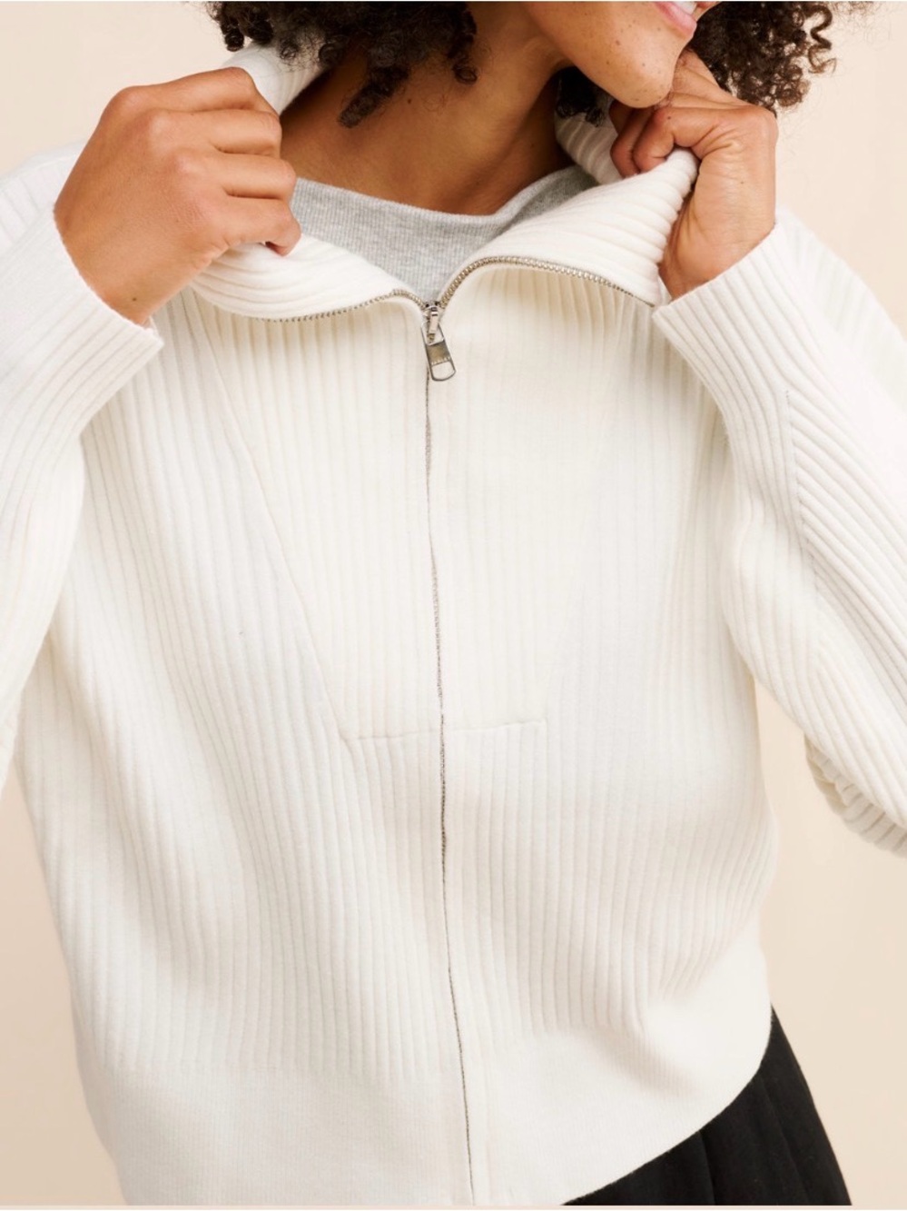 Varley Carmen Knit Zip-Up